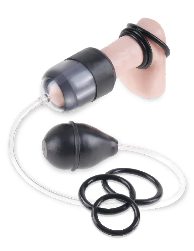 adult toys with flexible design-Fetish Fantasy Series - Suck N Stroke Head Pump