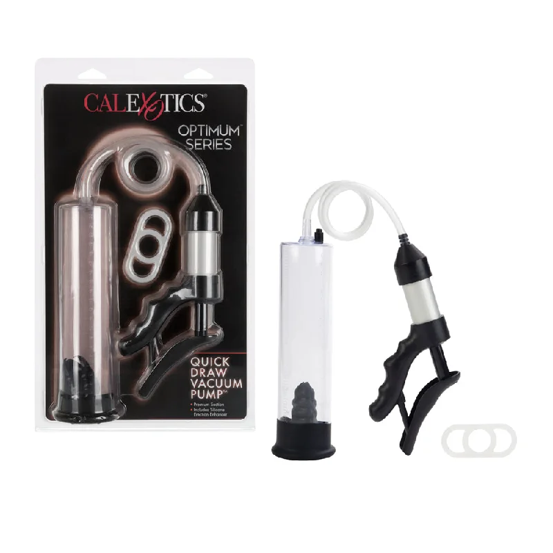 adult toys for playful moments-Optimum Series Quick Draw Vacuum Pump Clear