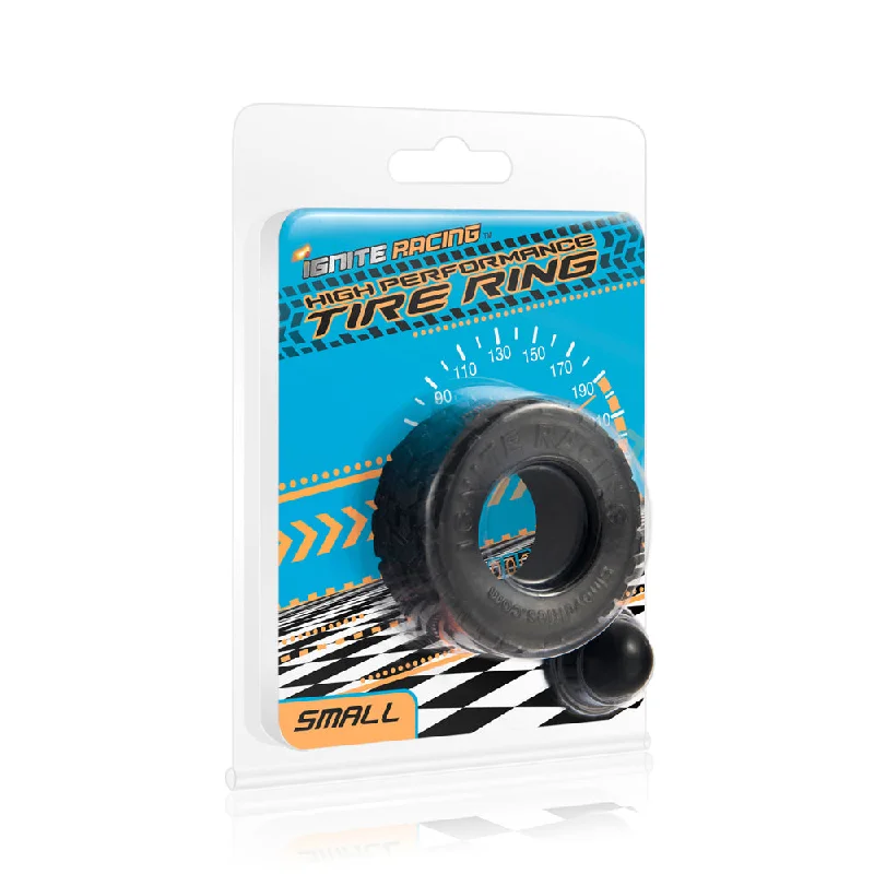 adult toys with sleek finish design-Ignite High Performance Tire Ring Small Black