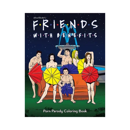 adult toys for bedroom wellness-Friends With Benefits Porn Parody Coloring Book