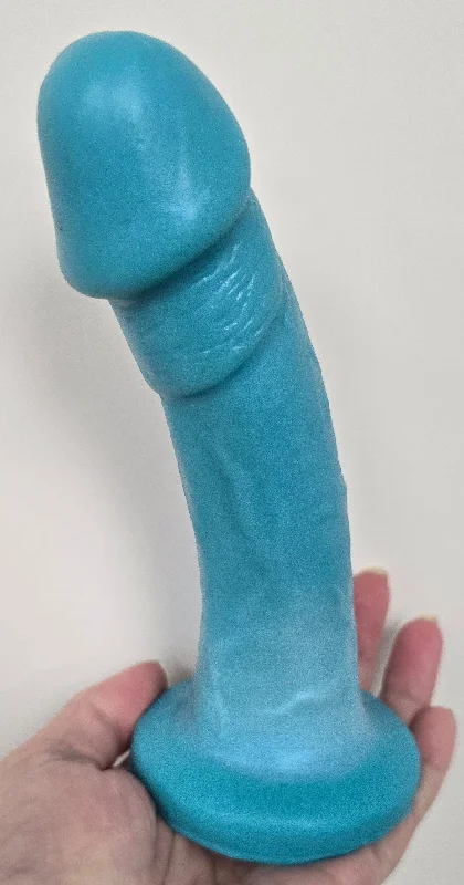 adult toys with waterproof texture finish-ONE OF A KIND Mustang Turquoise