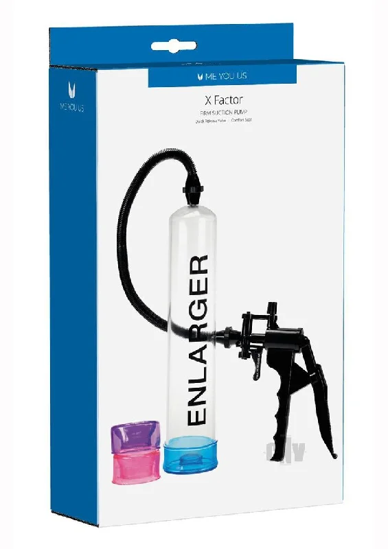 adult toys for weekend relaxation-Myu X Factor Penis Pump Transparent Os