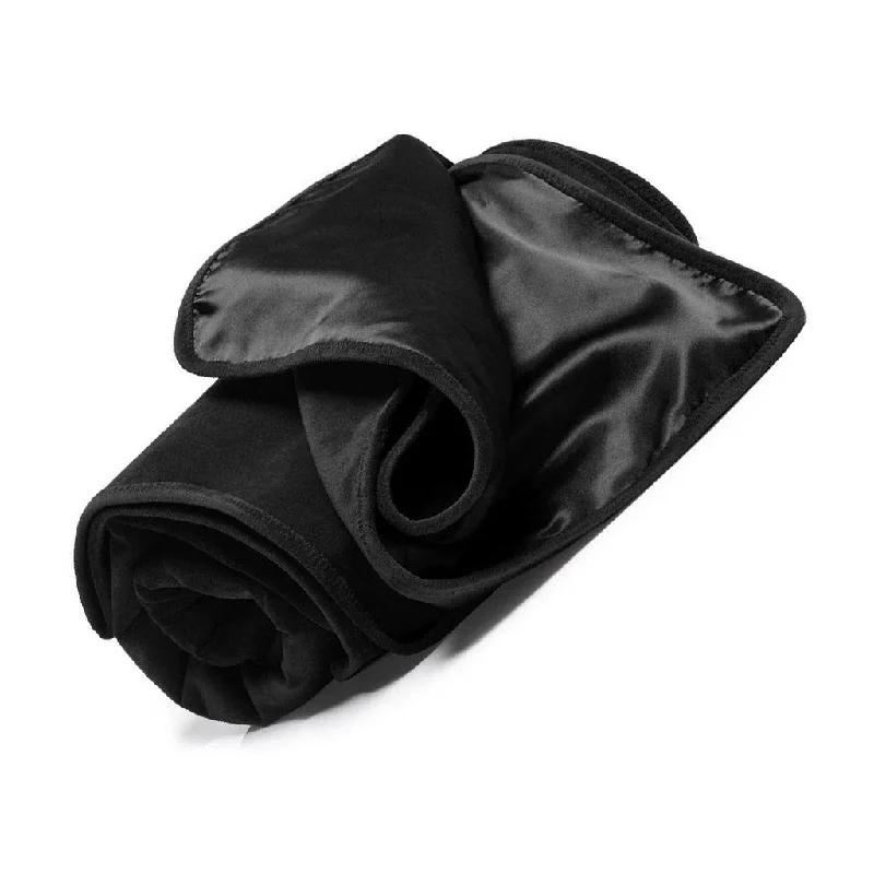 adult toys with heated finish-Fascinator Protective Bed Throw by Liberator, Black