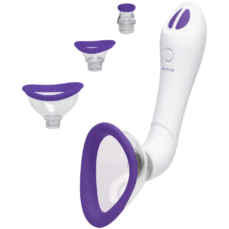 adult toys with soft silicone design-Bloom - Intimate Body Pump - Automatic -  Vibrating - Rechargeable