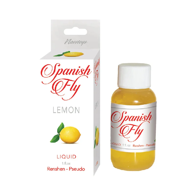 adult toys with waterproof finish-Spanish Fly Liquid Lemon Soft Packaging