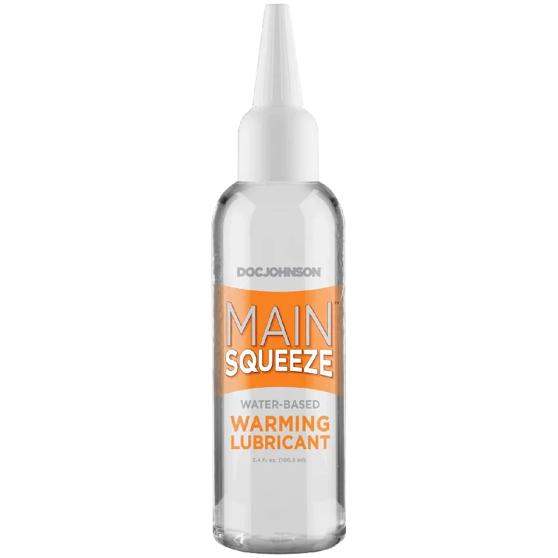 adult toys for couples intimacy-Main Squeeze - Warming - 3.4 Fl. Oz.