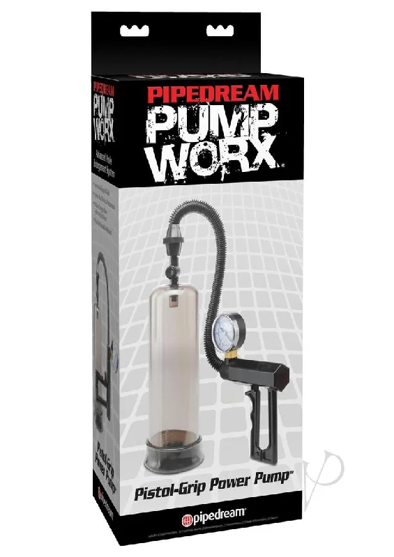 adult toys with adjustable finish settings-Pump Worx Pistol Grip Power Pump