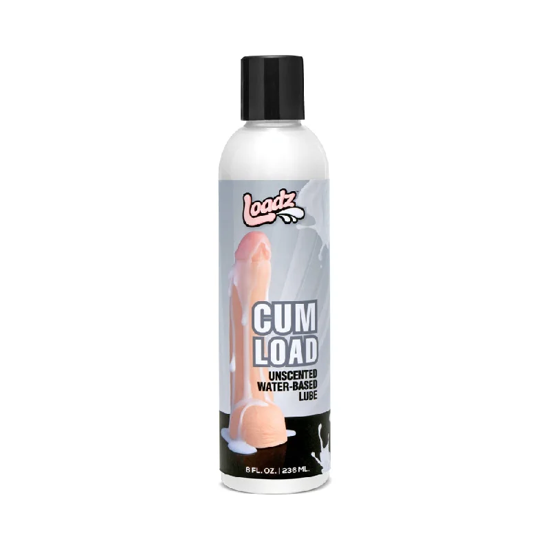 adult toys with vibration-Loadz Jizz Unscented Water-Based Lube 8 oz.