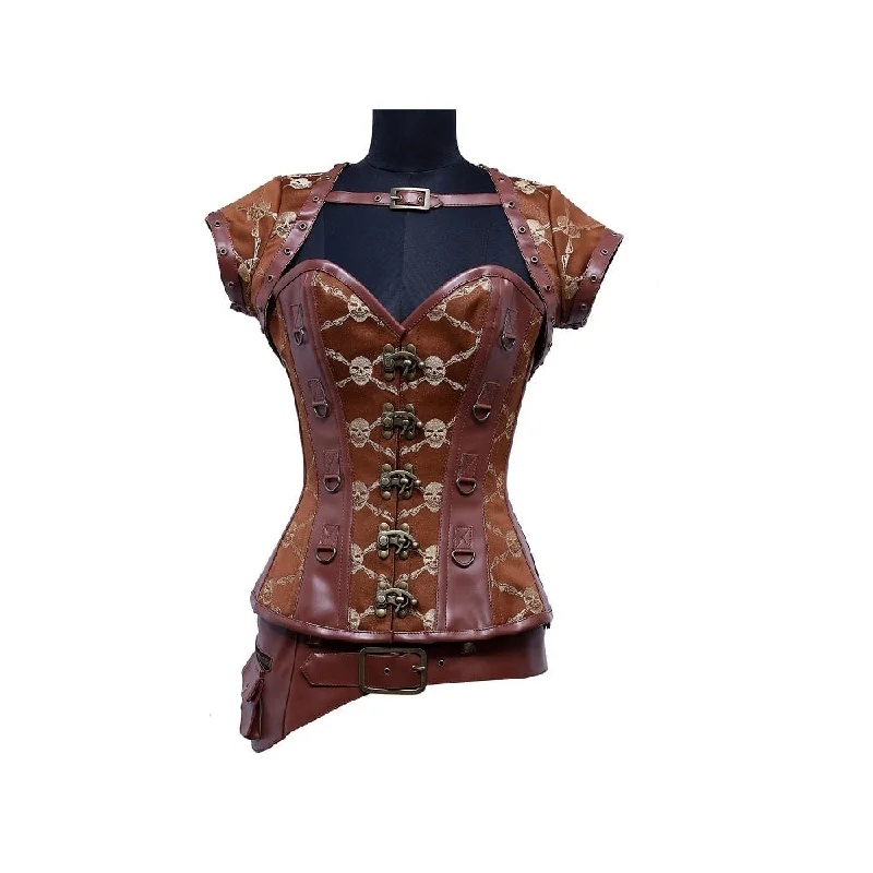 adult toys lightweight design-Misha Steampunk Overbust Corset