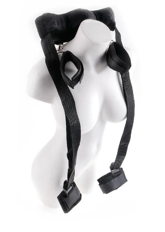 adult toys with LED lights-Fetish Fantasy Series Position Master With Cuffs - Adjustable Design