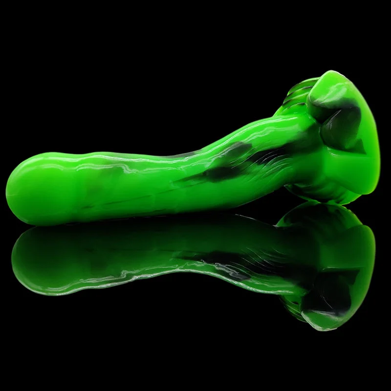 adult toys with whisper mode-Silicone Animal Colorful Thrusting Dildos