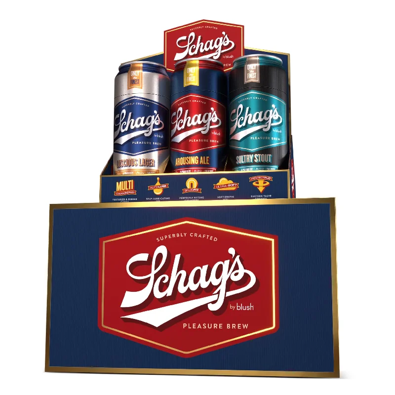 adult toys with sleek texture design-Schag's 12 Pack Merchandising Kit