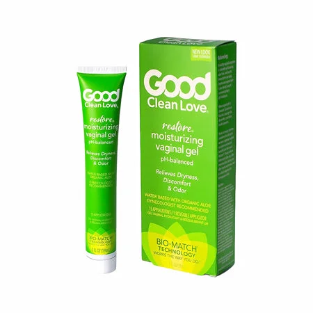 adult toys for personal intimacy-Good Clean Love Restore Moisturizing Vaginal Gel 2 oz.