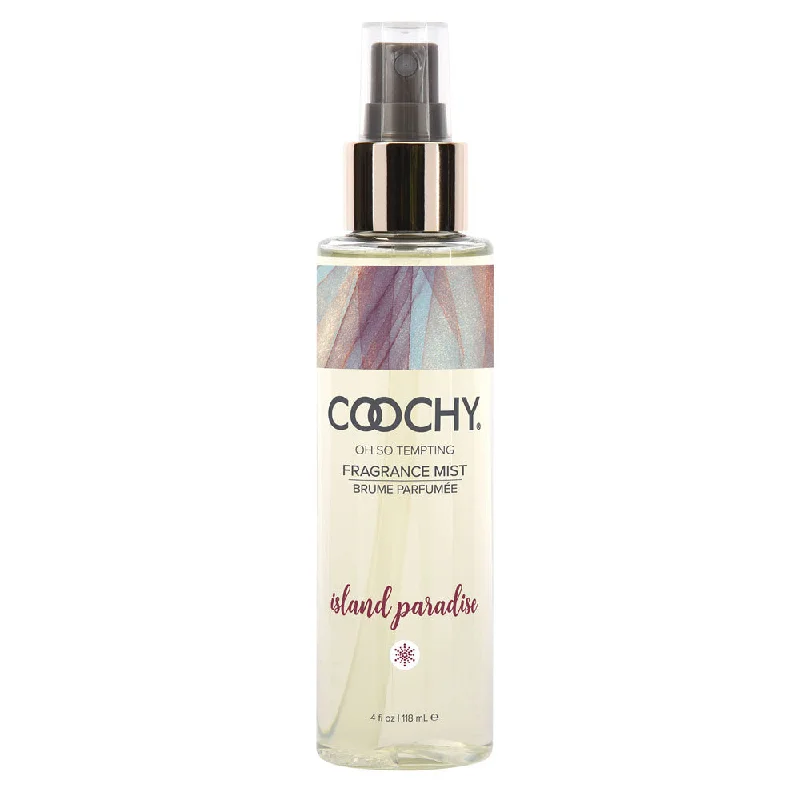 adult toys for discreet intimacy-Coochy Body Mist Island Paradise 4 Fl. Oz. 118ml