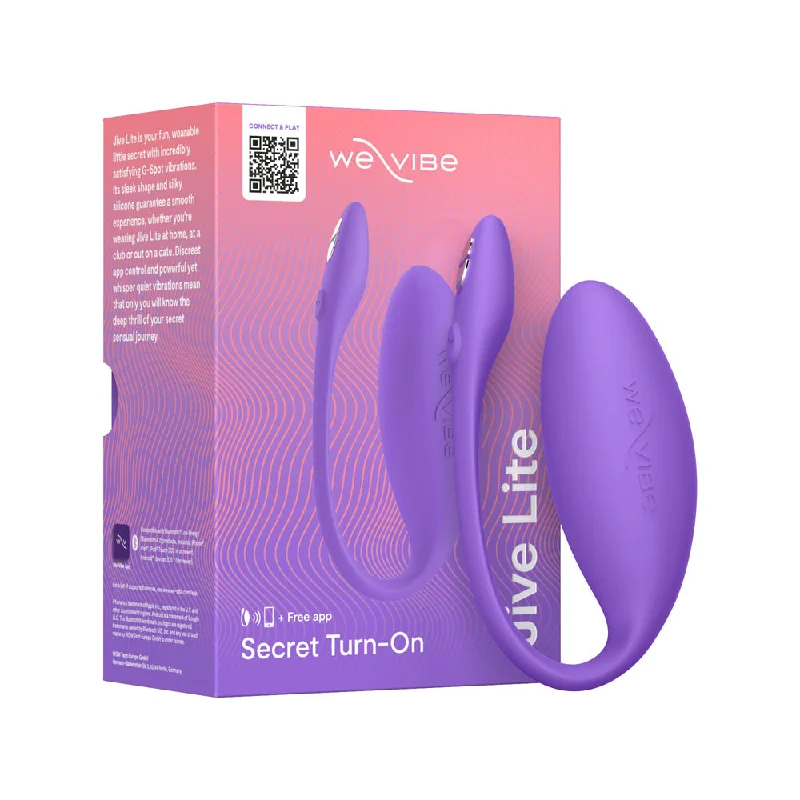 adult toys with textured finish design settings-We-Vibe Jive Lite Purple