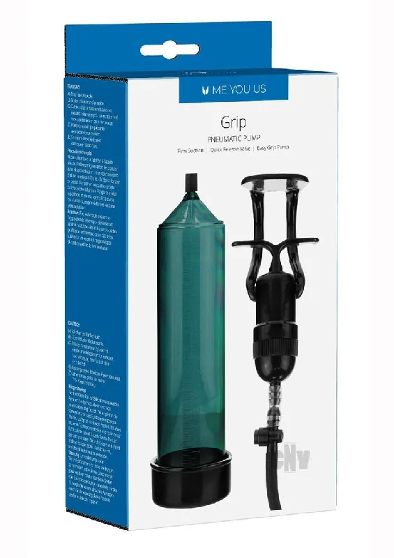 adult toys for sensory relaxation time-Linx Grip Pump Clr/blk