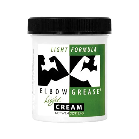 adult toys for solo exploration-Elbow Grease Light Cream (4oz)