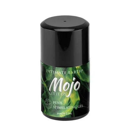 adult toys for couples exploration-Intimate Earth Mojo Niacin & Ginseng Penis Stimulating Gel 1 oz.