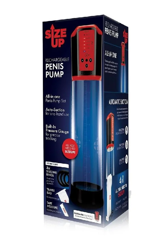 adult toys with durable texture settings-Su Rechargeable Penis Pump