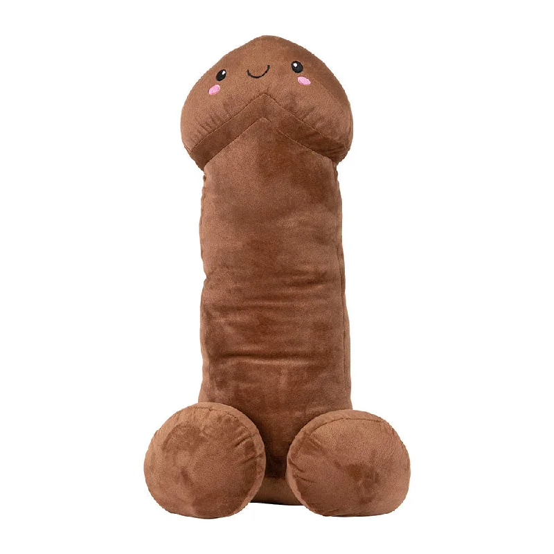 adult toys for personal enjoyment-Shots Penis Stuffy 24 in. Brown