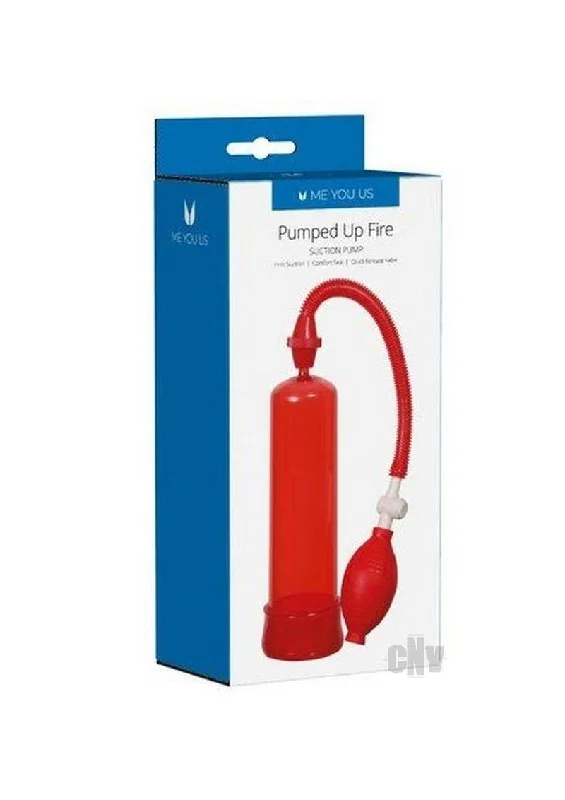 adult toys for couples bonding-Pumped Up Fire Penis Pump Linx