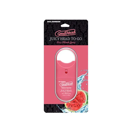 adult toys with app control-GoodHead Juicy Head Dry Mouth Spray To-Go Watermelon 0.30 oz.