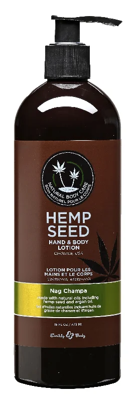 adult toys for couples play-Hemp Seed Hand and Body Lotion - 16 Fl. Oz. - Nag Champa