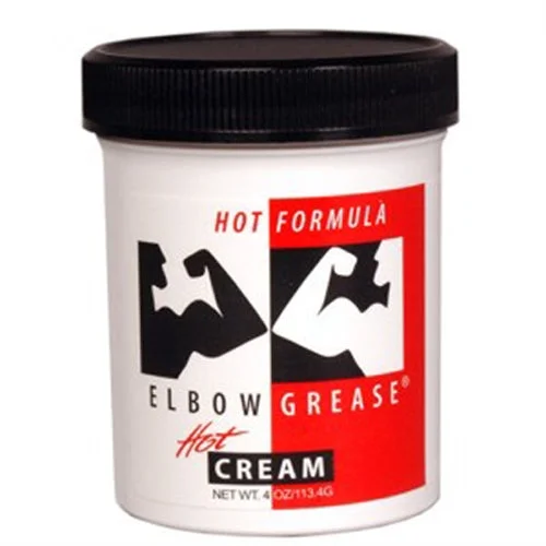 adult toys luxury collection-Elbow Grease Hot Cream - 4 Oz.