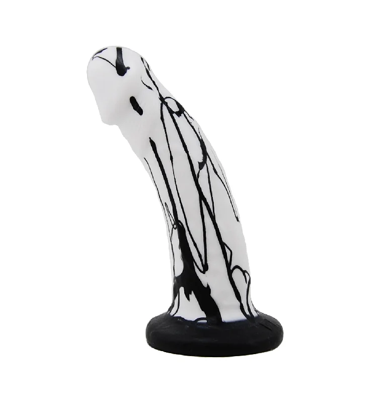 adult toys discreet shipping-VixART White and Black Mustang