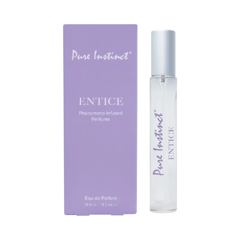 adult toys with ergonomic texture settings-Pure Instinct Pheromone Perfume Spray Entice 0.31 oz.