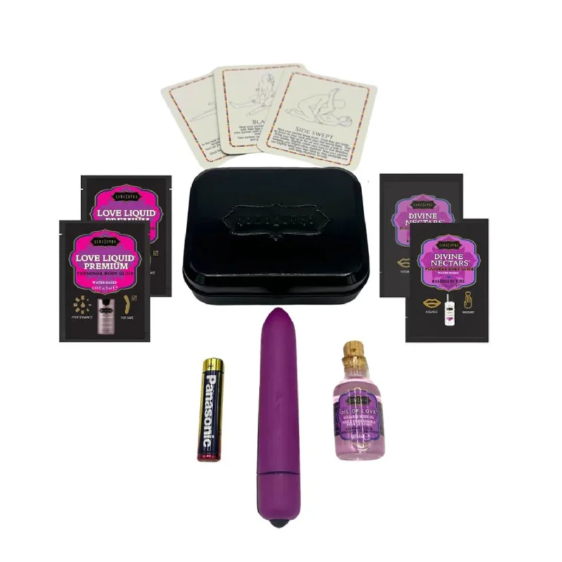 adult toys with flexible material settings-Weekender Kit Vibe Raspberry Dreams