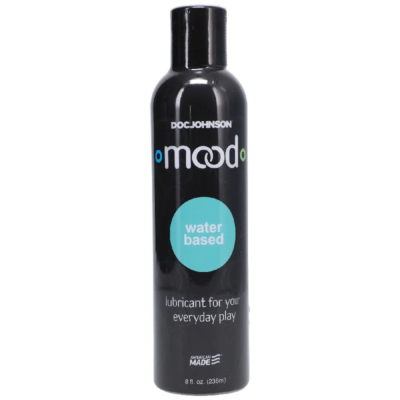 adult toys with long-distance control-Mood - Water Based Lube - 8 Fl. Oz. / 236ml