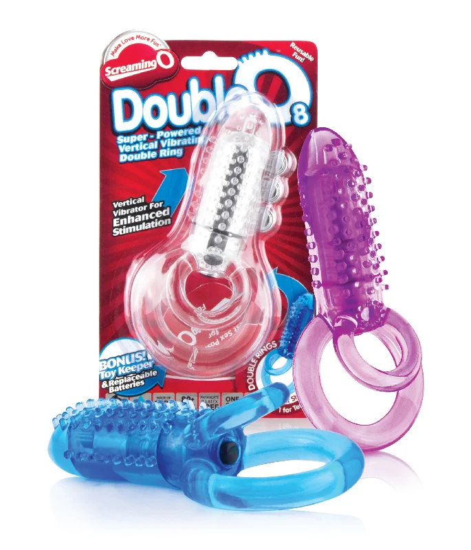 adult toys for bedroom wellness-Doubleo 8 - 6 Count Box - Assorted Colors