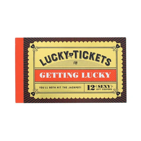 adult toys for sensory enjoyment-Lucky Tickets for Getting Lucky Gift Coupons