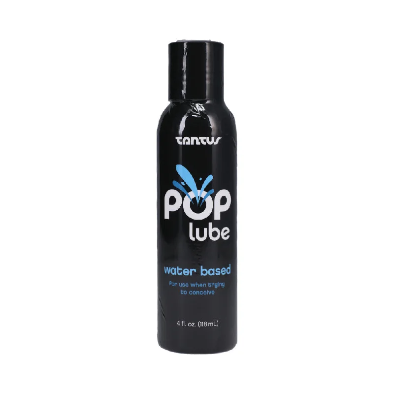 adult toys with texture-Tantus POP Water-Based Lube 4 oz.