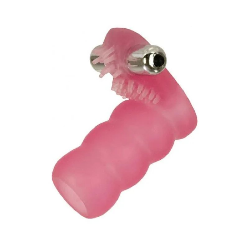 adult toys for couples intimacy-Pleasure Enhancer With Removable Stimulator Waterproof 3.5 Inch Pink