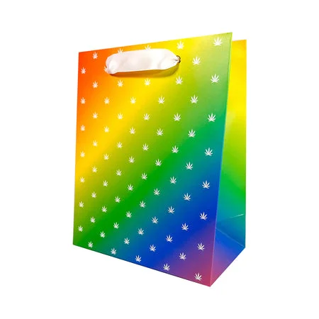 adult toys with smart design finish-Rainbow Potleaf Gift Bag