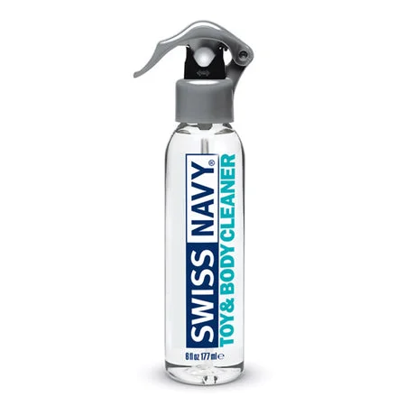 adult toys discreet appearance-Swiss Navy Toy and Body Cleaner Spray 6 oz.