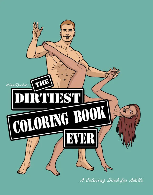 adult toys for sensory stimulation-THE DIRTIEST COLOURING BOOK EVER