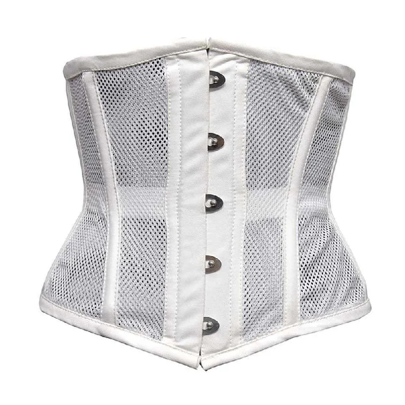 adult toys with wireless texture finish-Connie Straight Cut Underbust Corset