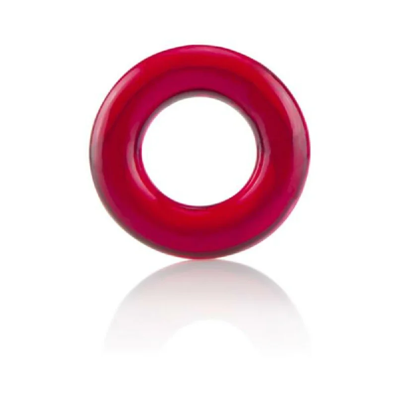 adult toys for couples intimacy time-RingO Erection Ring Red