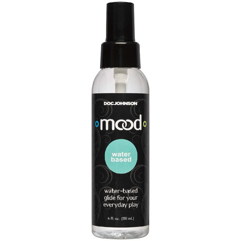 adult toys with flexible head-Mood - Water-Based Glide - 4 Fl. Oz. - Bulk