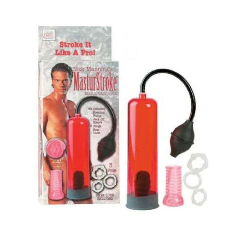 adult toys soft texture-Nick Manning's MasturStroke Kit