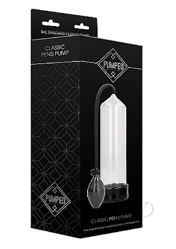 adult toys for beginners-Pumped Classic Penis Pump Transparent