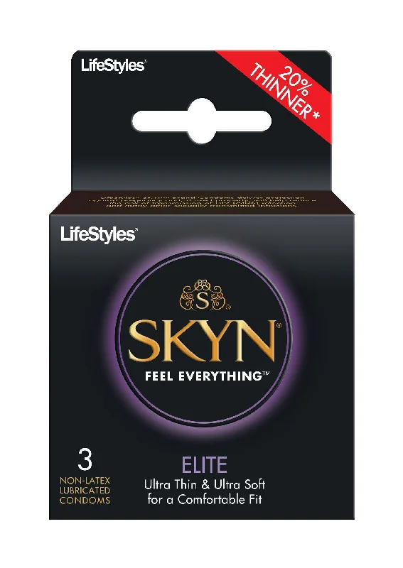 adult toys for couples intimacy time-Lifestyles Skyn Elite - 3 Pack