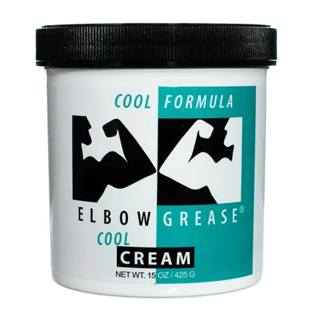 adult toys for fantasy-Elbow Grease Cool Cream Jar (15oz)