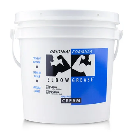 adult toys for intimate nights-Elbow Grease Original Cream Gallon