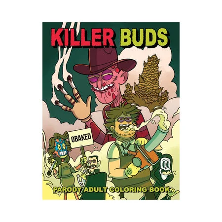 adult toys for sensual pleasure time-Killer Buds Coloring Book