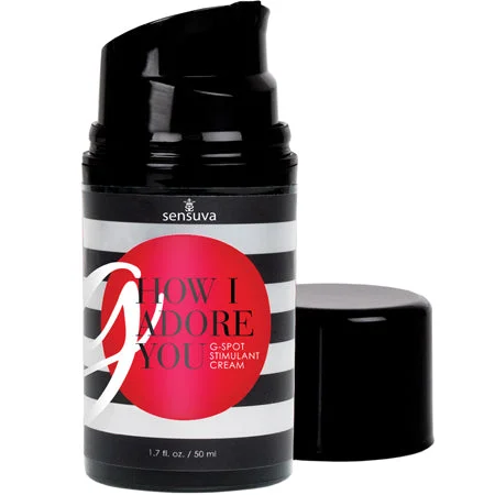 adult toys for personal pleasure-Sensuva G, How I Adore You G-Spot Stimulant Cream 1.7 oz.