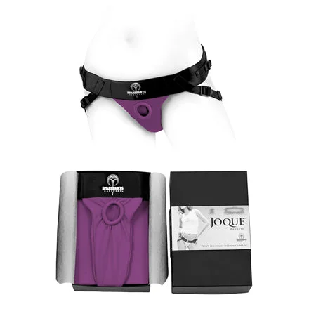 adult toys with wireless settings design-SpareParts Joque Double Strap Harness Purple Size B